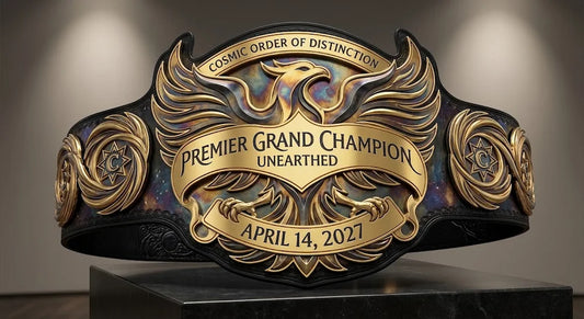 Championship Custom Belt – Personalized Title Belt