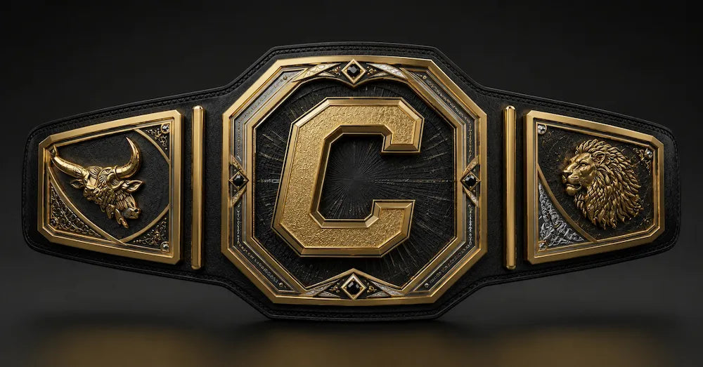 Championship Custom Belt – Personalized Title Belt