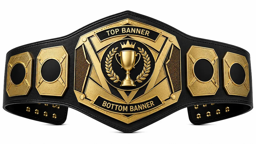 Championship Custom Belt – Personalized Title Belt