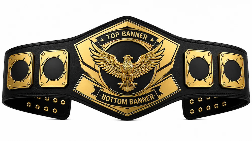 Championship Custom Belt – Personalized Title Belt