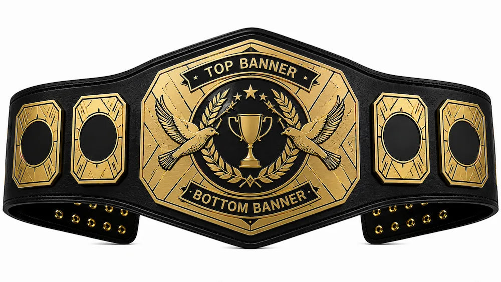 Championship Custom Belt – Personalized Title Belt