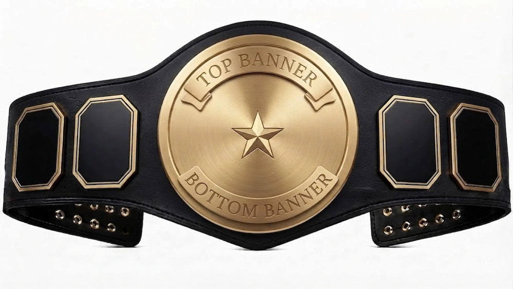 Championship Custom Belt – Personalized Title Belt