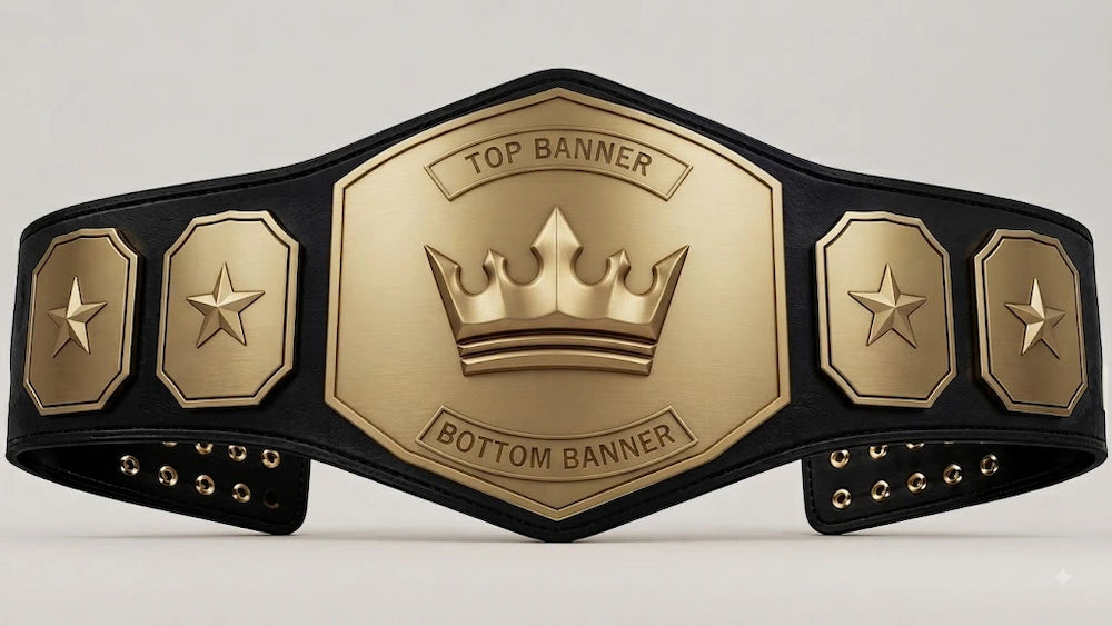 Championship Custom Belt – Personalized Title Belt