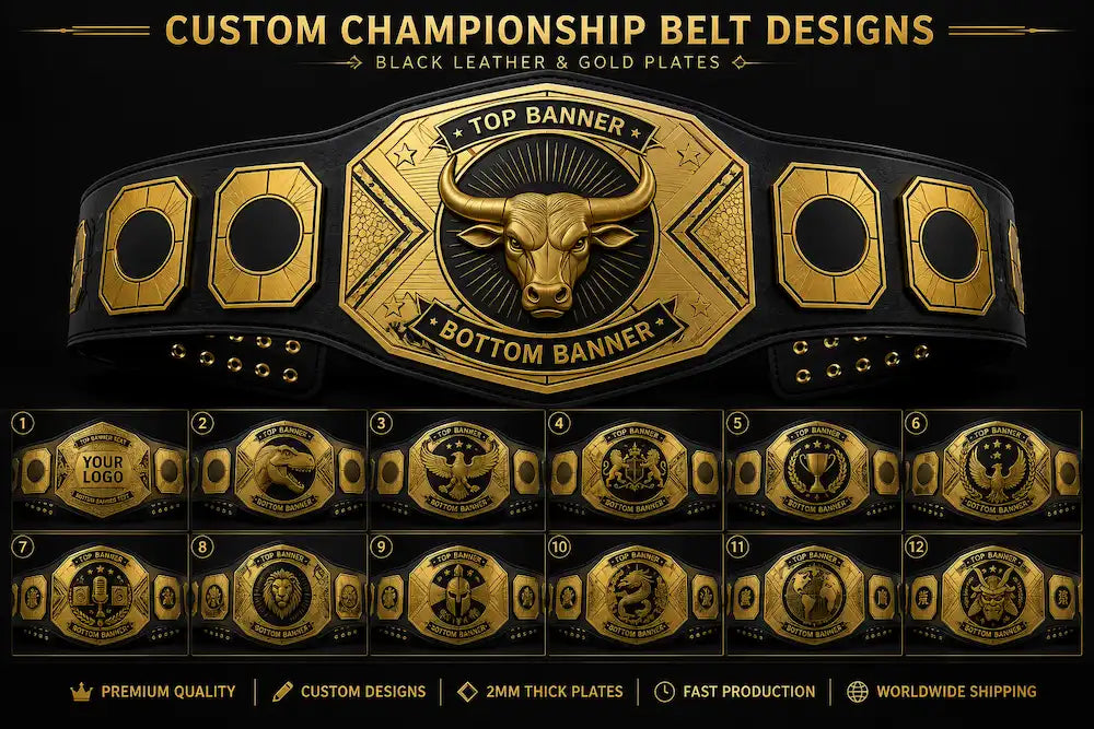 Championship Custom Belt – Personalized Title Belt