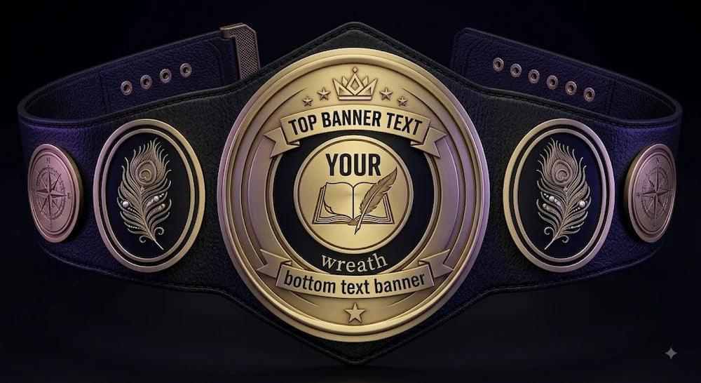 Championship Custom Belt – Personalized Title Belt