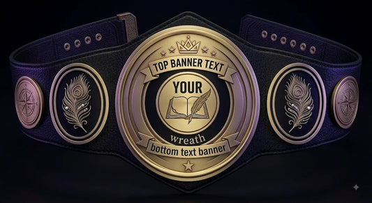 Championship Custom Belt – Personalized Title Belt