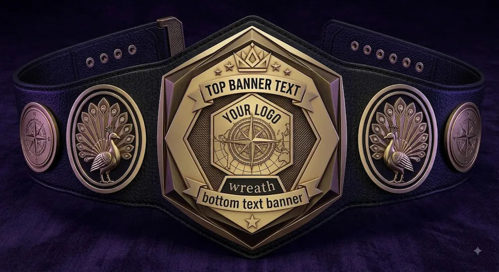 Championship Custom Belt – Personalized Title Belt