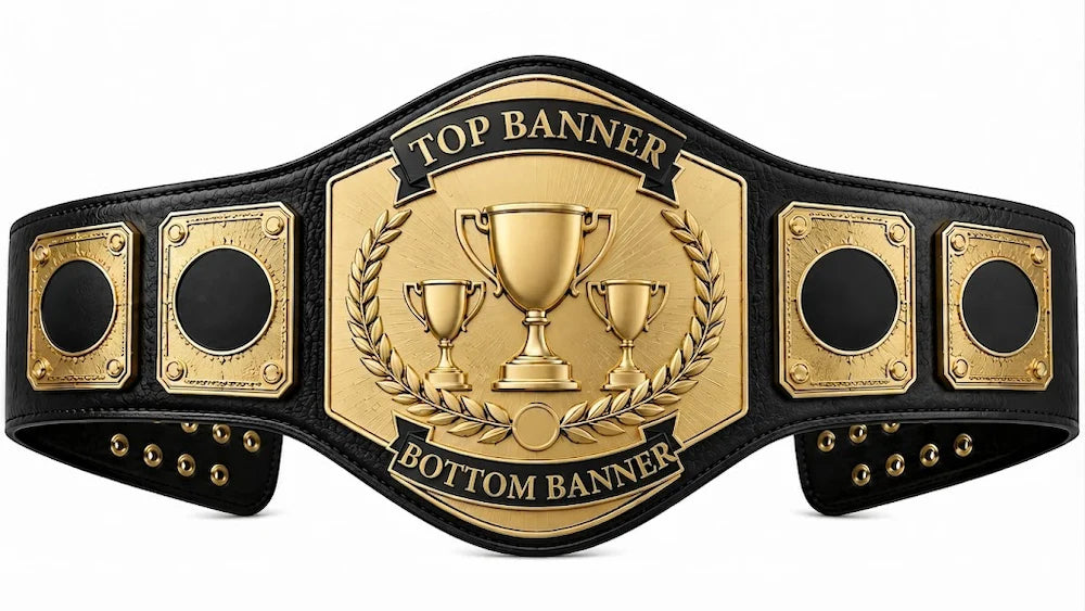 Championship Custom Belt – Personalized Title Belt