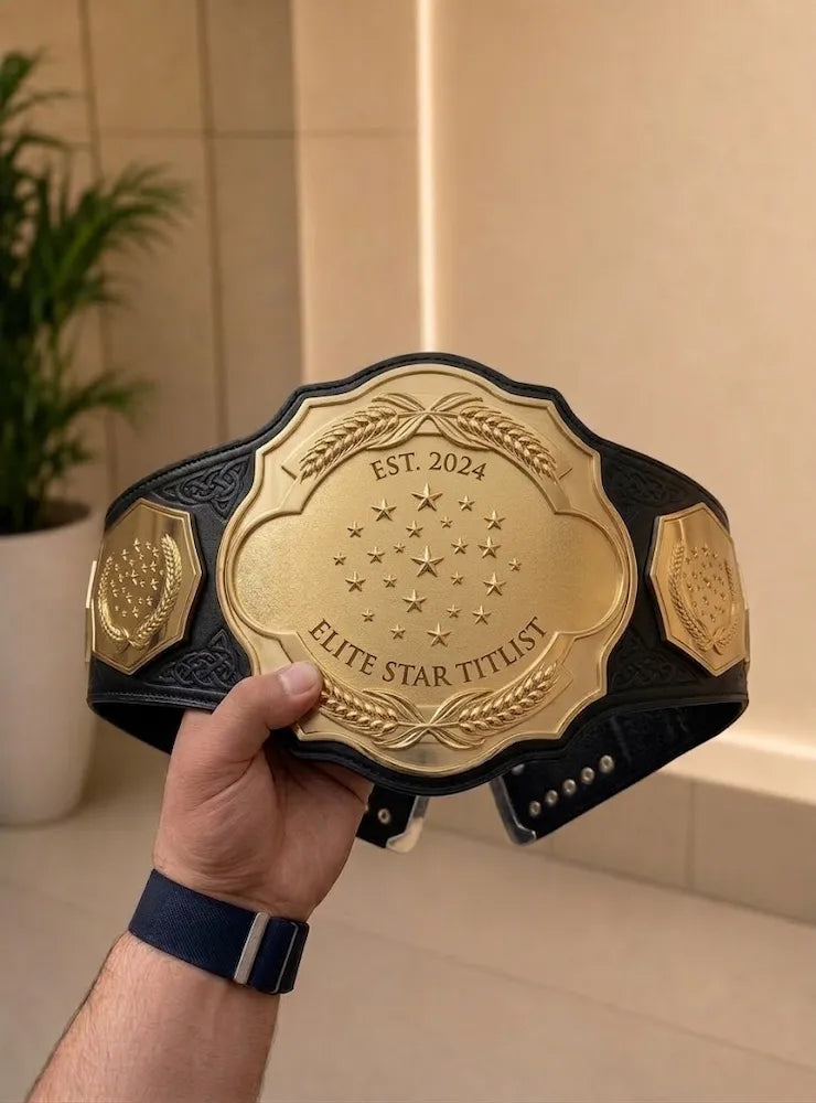 Championship Custom Belt – Personalized Title Belt
