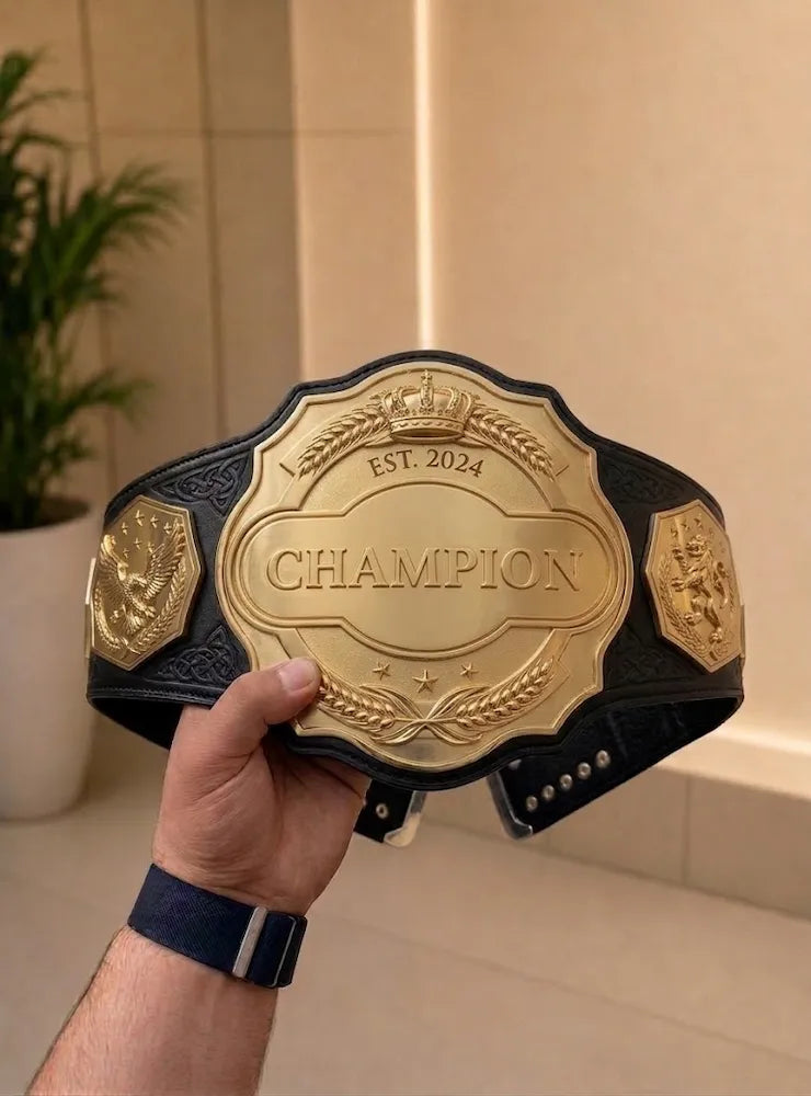 Championship Custom Belt – Personalized Title Belt