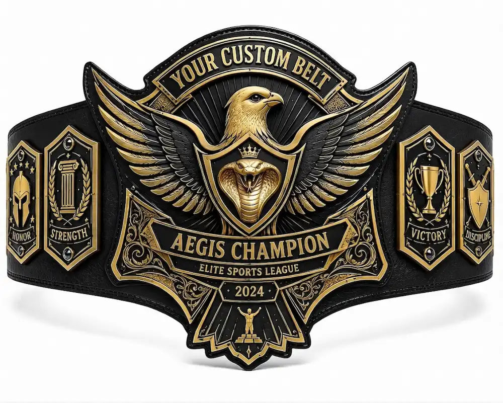 Championship Custom Belt – Personalized Title Belt