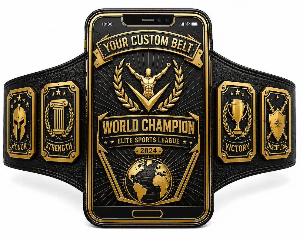 Championship Custom Belt – Personalized Title Belt