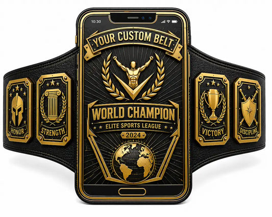 Championship Custom Belt – Personalized Title Belt