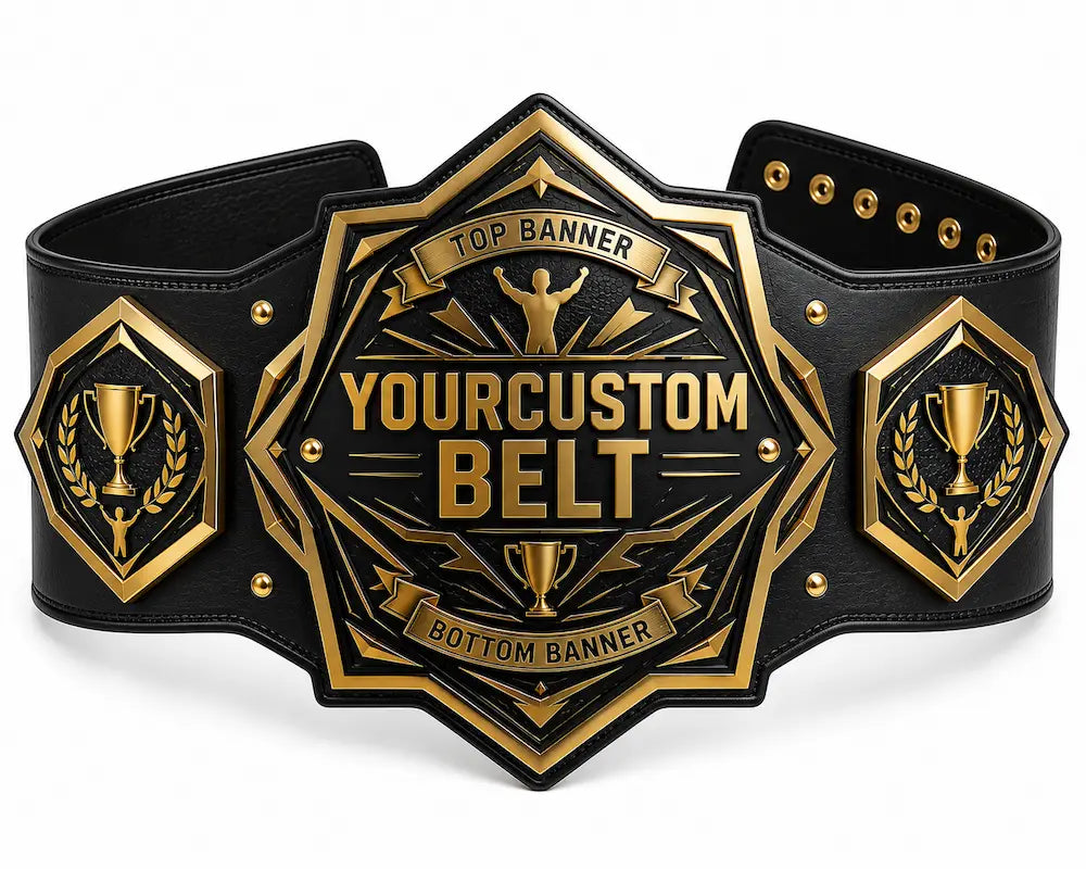 Championship Custom Belt – Personalized Title Belt