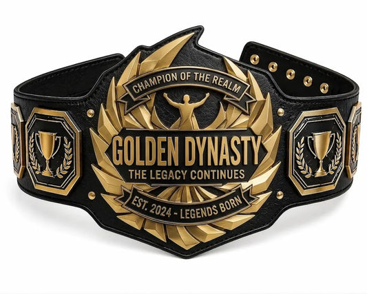 Championship Custom Belt – Personalized Title Belt