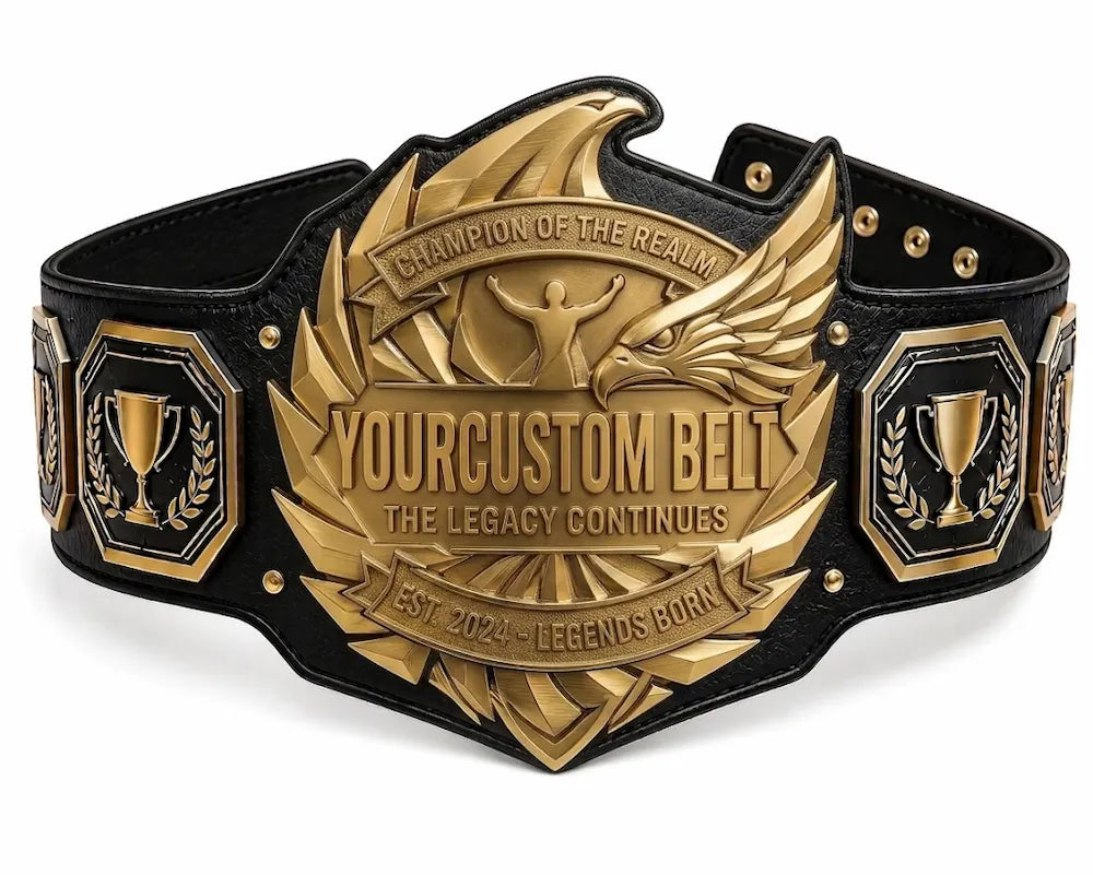 Championship Custom Belt – Personalized Title Belt