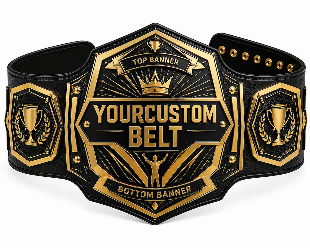 Championship Custom Belt – Personalized Title Belt