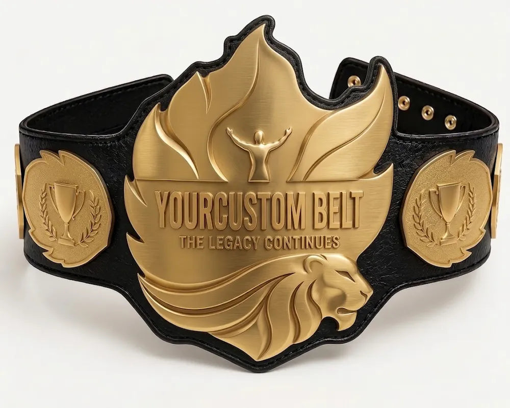 Championship Custom Belt – Personalized Title Belt