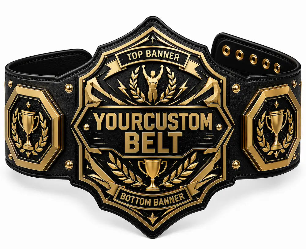 Championship Custom Belt – Personalized Title Belt