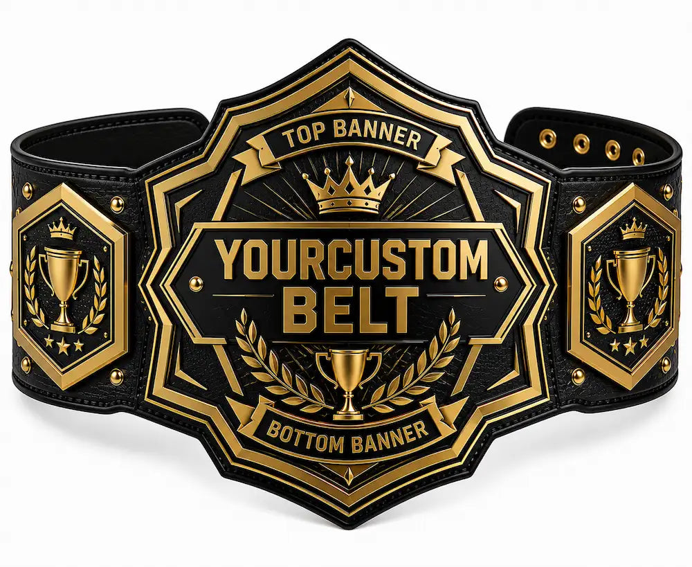 Championship Custom Belt – Personalized Title Belt