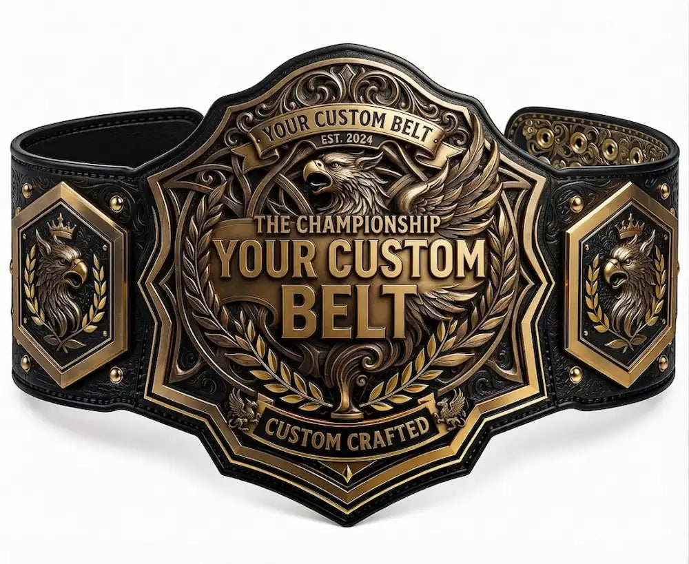 Championship Custom Belt – Personalized Title Belt