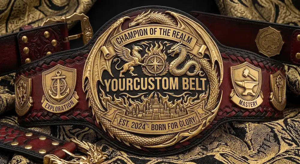 Championship Custom Belt – Personalized Title Belt