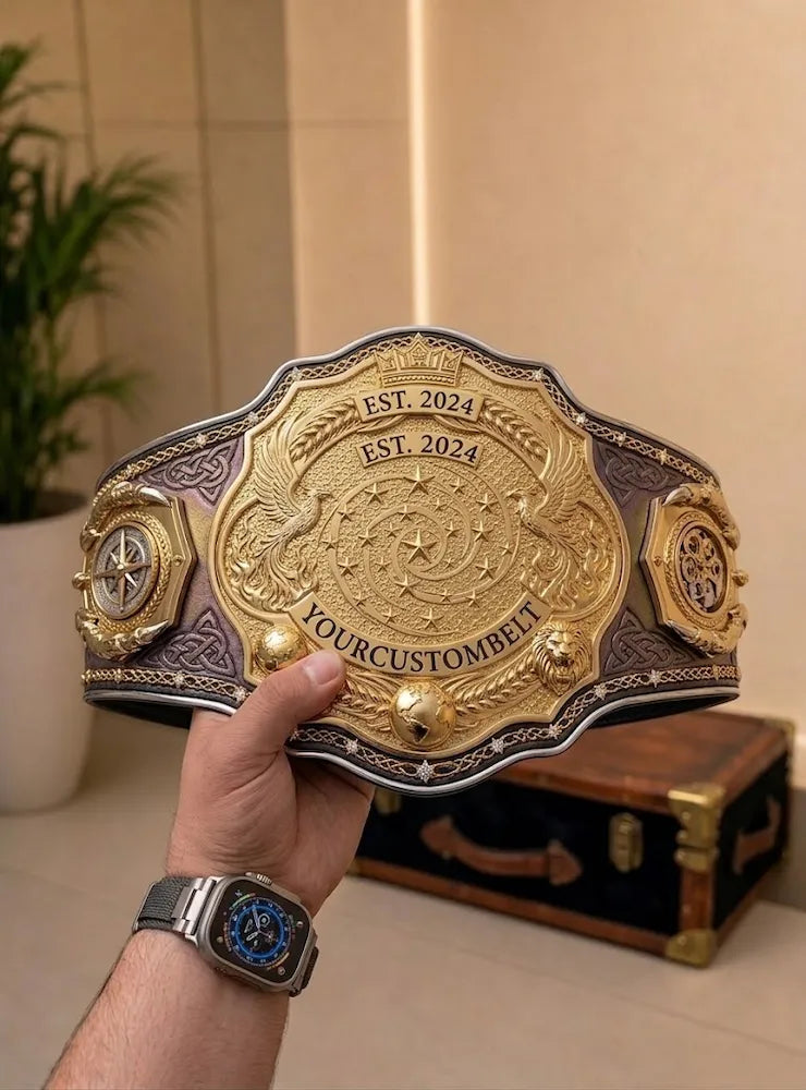 Championship Custom Belt – Personalized Title Belt