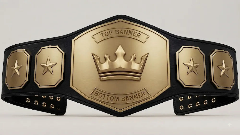 Championship Custom Belt – Personalized Title Belt