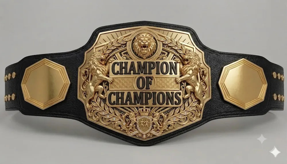 Championship Custom Belt – Personalized Title Belt