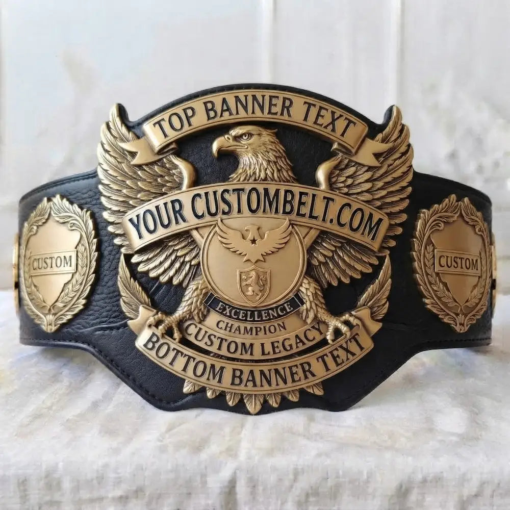 Championship Custom Belt – Personalized Title Belt