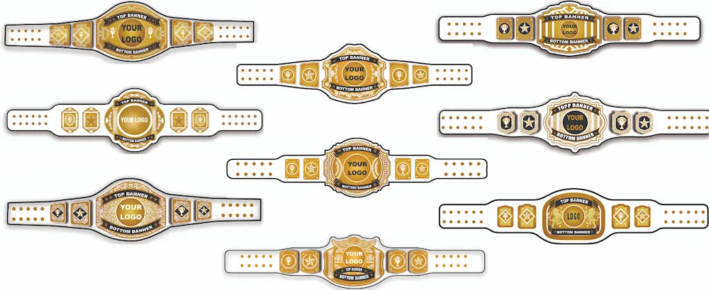 Championship Custom Belt – Personalized Title Belt