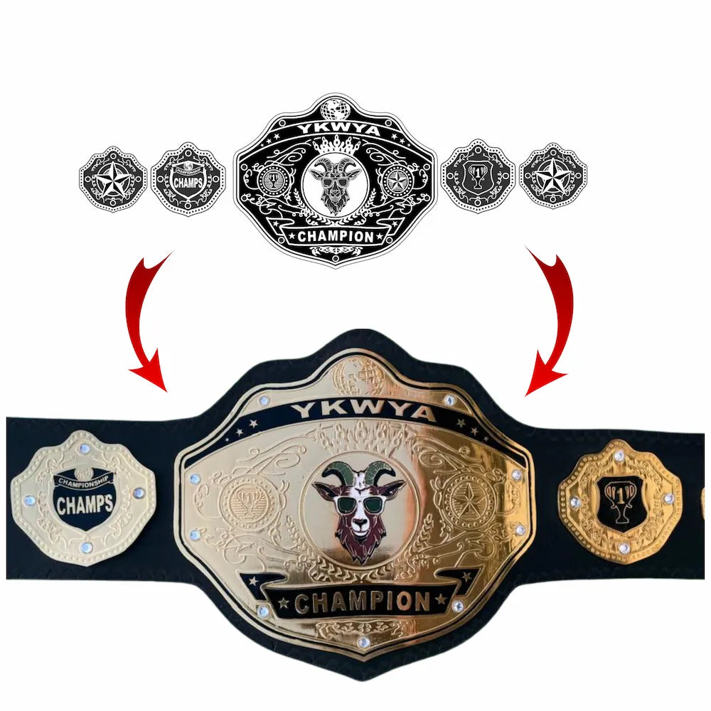 Championship Custom Belt – Personalized Title Belt